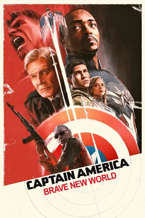 Download Captain America: Brave New World (2025) Dual Audio (Hindi DD5.1 English DD5.1) BluRay 480p, 720p, 1080p & 2160p 4K | JioHotstar 1 captain america brave new world 2025