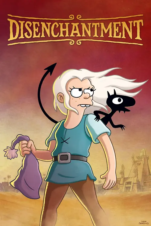 Download Disenchantment (Season 1 4) Hindi Dubbed Complete Netflix WEB Series 480p | 720p HDRip 23 disenchantment season 1