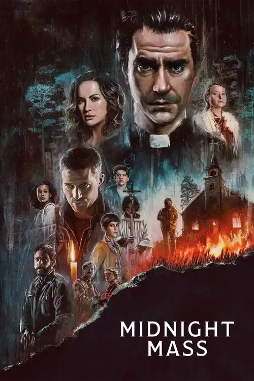 Download Midnight Mass (2021) Season 1 Dual Audio {Hindi English} Netflix Original WEB Series 480p 720p 1080p WEB DL HD 24 midnight mass 2021