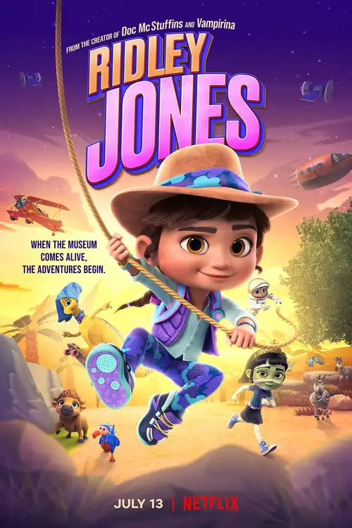 ridley jones netflix original 2022